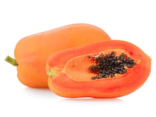 Ocuvit bevat papaya-fruitextract